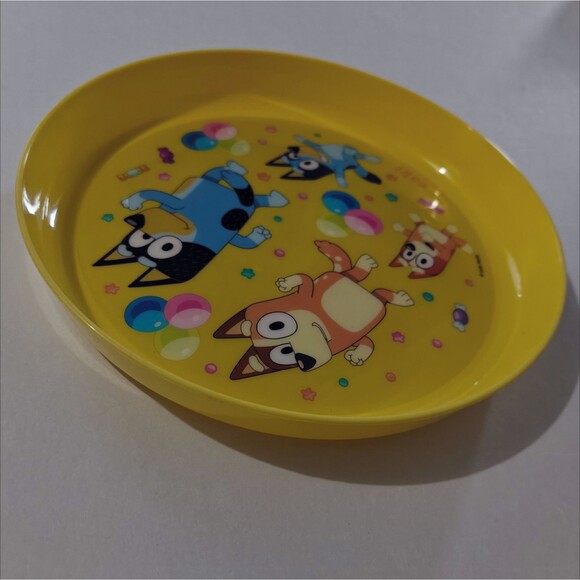 Zak! Yellow Bluey Plastic Plates Kids Party Supplies Bingo Bandit Chilli 7.5 Zak - Picture 7 of 9